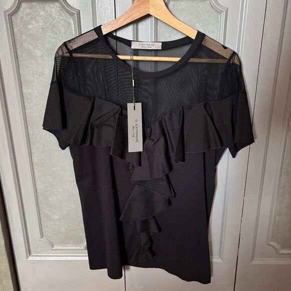 D. EXTERIOR SHEAR T-SHIRT black sz XL - Picture 5 of 10